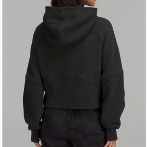 NWT Black Scuba Oversized 1/2 Zip Hoodie by Lululemon XS/S